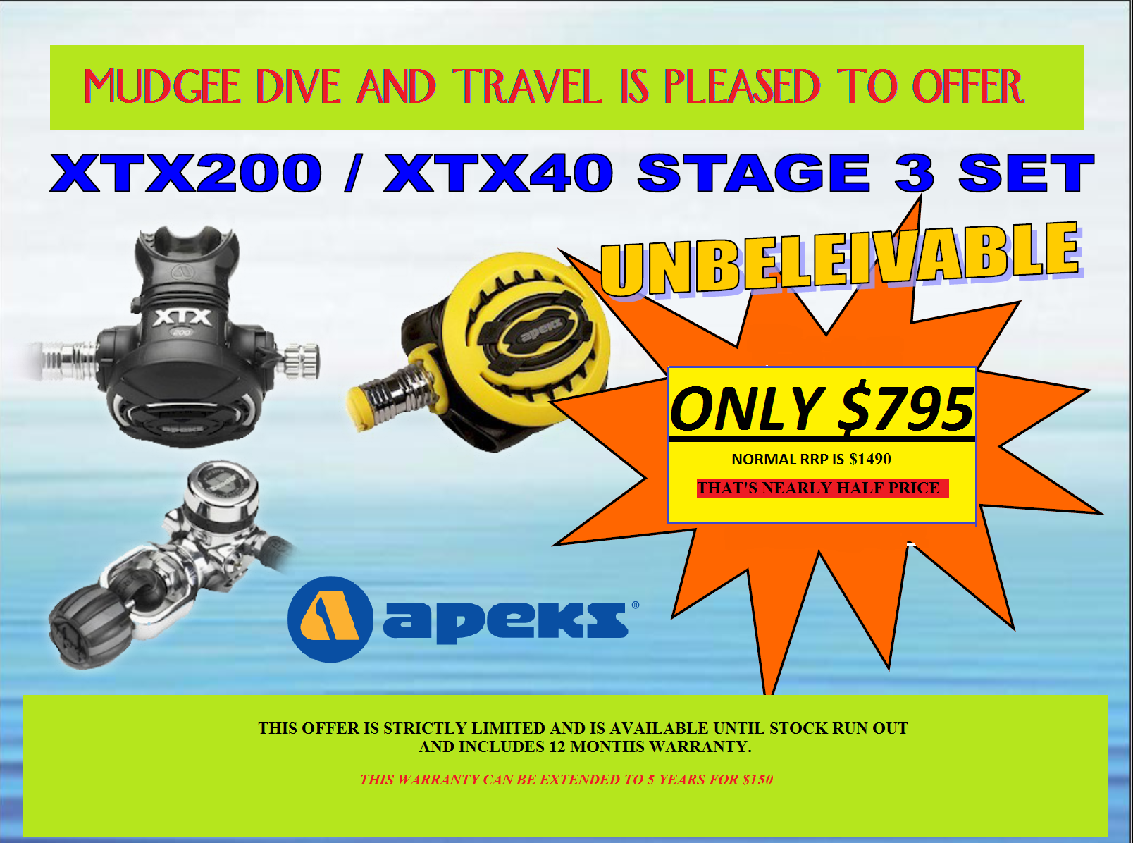 APEKS-XTX200-XTX40-STAGE-3-REGULATOR-SALE