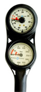 Slim Line 400Bar SPG and Depth GaugeCompass