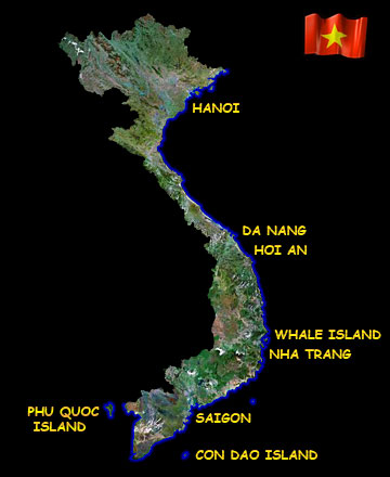 Vietnam Map