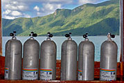 Beautiful Scenic Backdrop For Diving